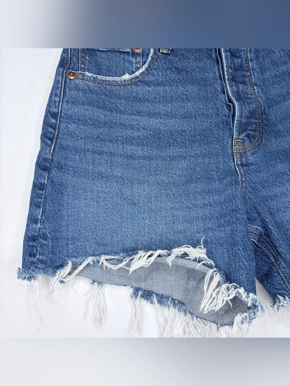 Abercrombie & Fitch High Rise Dad Shorts